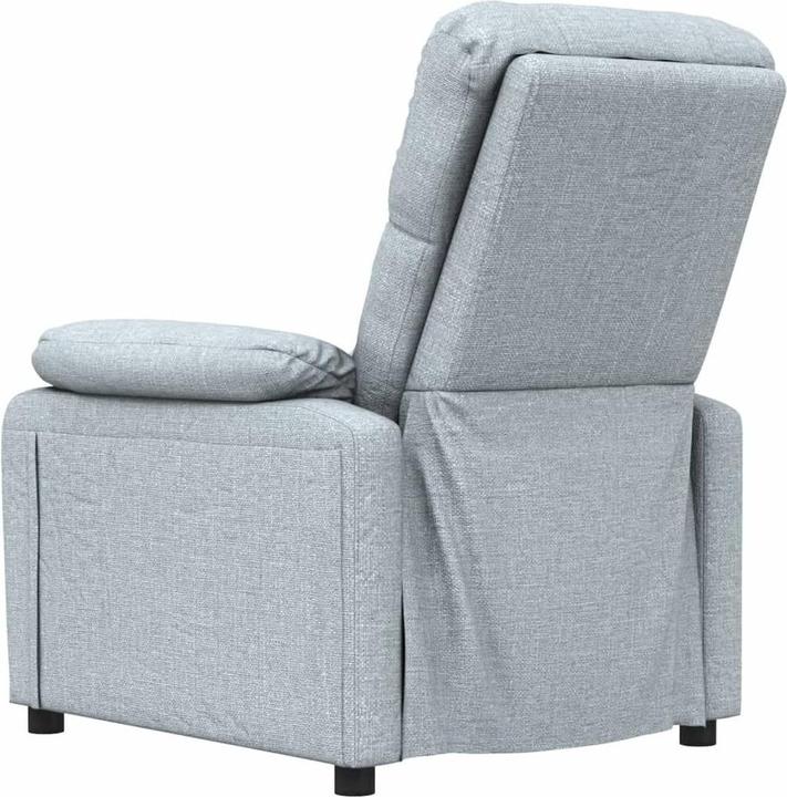 Image du produit VidaXL Fauteuil de massage Fauteuil TV Fauteuil relax Fauteuil de relaxation Gris clair