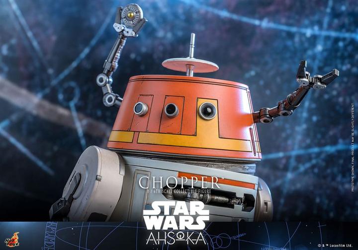 Immagine prodotto Hot Toys Star Wars: Ahsoka Action Figure 1/6 Chopper 18 cm