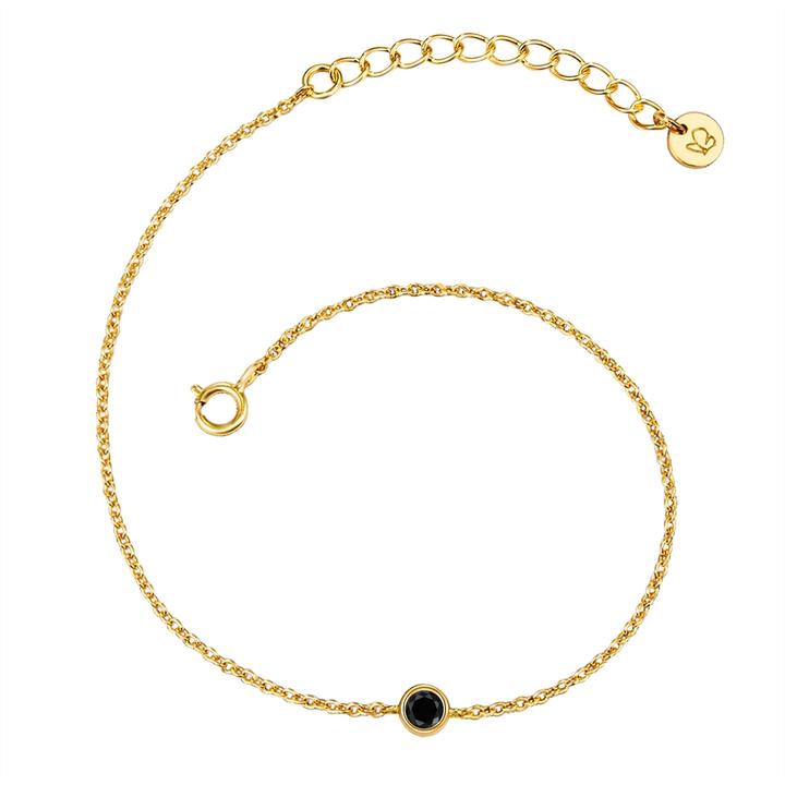 Immagine prodotto Glanzstücke München Donna Argento Sterling Cubic Zirconia Oro Giallo - 29850 (17 cm, Argento)