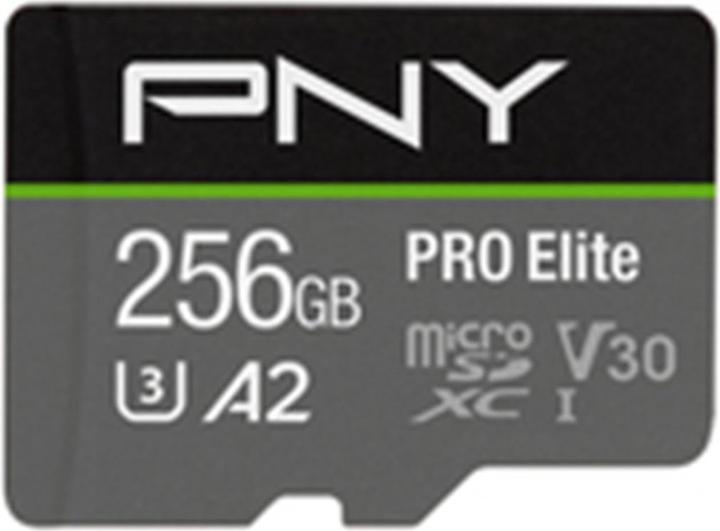 Image du produit PNY Pro Elite (256 Go, microSDXC, U3, UHS-I)