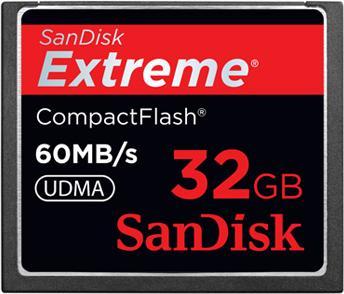Immagine prodotto SanDisk Flash compatta estrema (32 GB, CF, UHS-I)