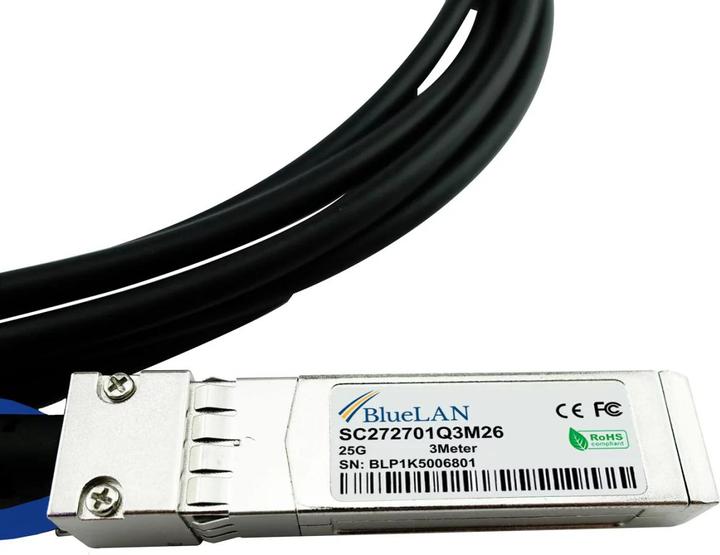 Image du produit BlueLAN HPE Aruba R0M46A compatible DAC SFP56 BL060601Y1M30