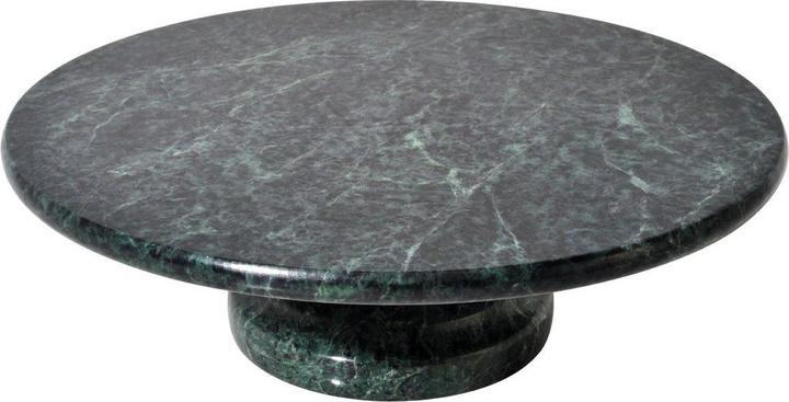 Produktbild Fifty five south Tortenplatte aus Marmor Ø 25 cm - Dunkelgrün