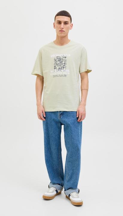 Actual product image Jack & Jones Gedruckt Rundhalsausschnitt T-shirt T-shirt (L)