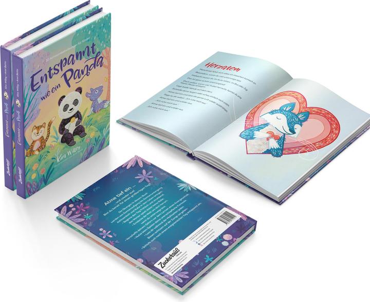 Actual product image Zuckersüss Entspannt wie ein Panda (German, Kira Willey, 2021)