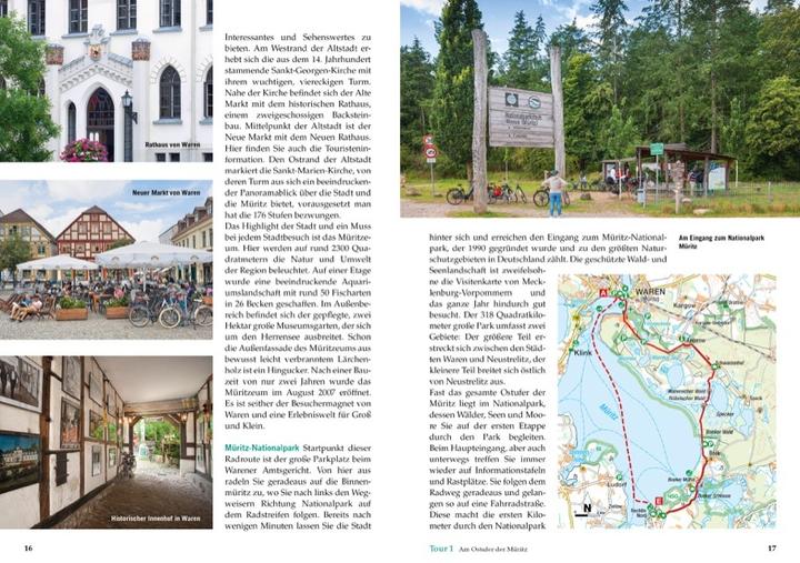 Immagine prodotto Radtouren am Wasser Mecklenburgische Seenplatte (Tedesco, Hans Zaglitsch, Linda O'Bryan, 2021)