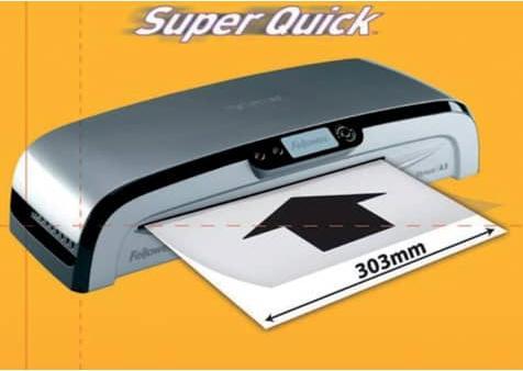 Actual product image Fellowes SuperQuick (A4, 100 Piece, 125 µm)