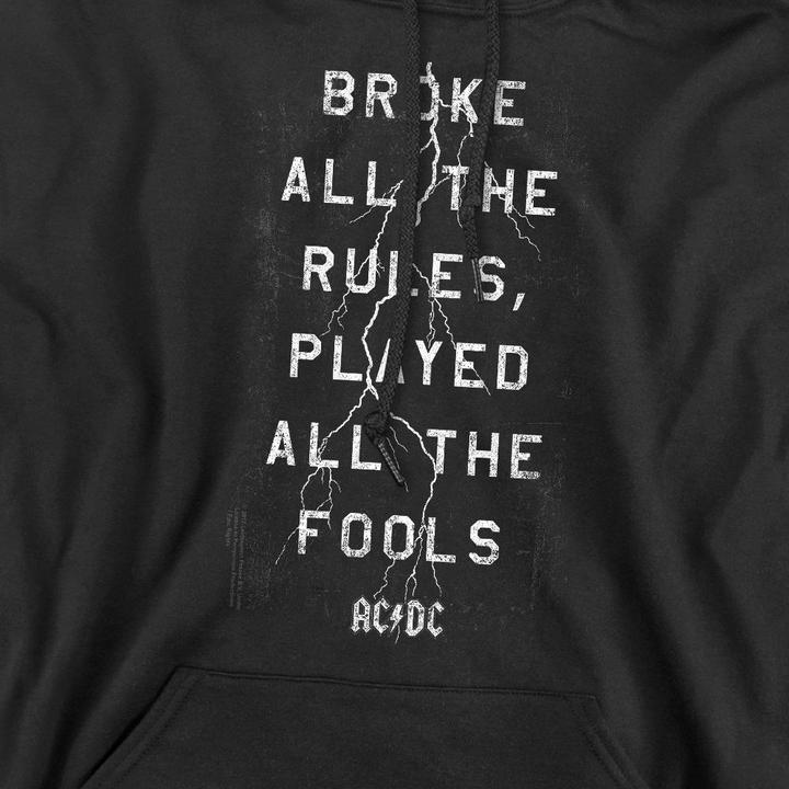 Actual product image AC/DC Mens Struck Hoodie (L)