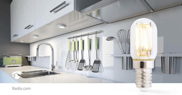 Produktbild Nedis Kühlschranklampe | LED | E14 | 1.5 W | T22 (E14, 1.50 W, 100 lm, 1 x, G)