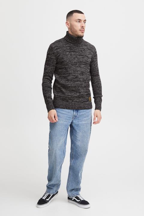 Actual product image Solid Philaremo Men's Roll Neck Jumper Turtleneck Made Of 100% Cotton (L)