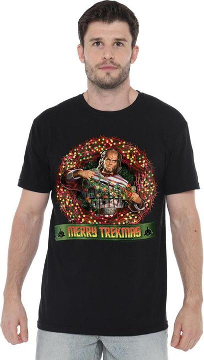 Produktbild Merry Trekmas TShirt weihnachtliches Design (XXL)
