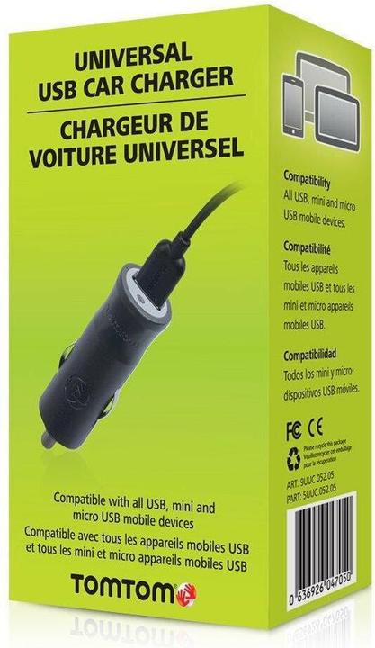 Produktbild TomTom USB-Autoladegerät (12-24-V)