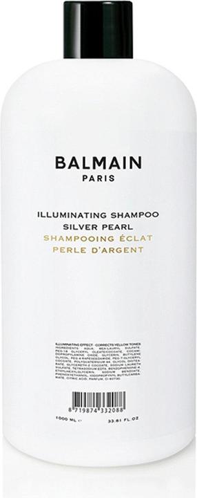 Produktbild Balmain BALMAIN Illuminating Shampoo Silver Pearl szampon korygujący odcień do włosów blond i siwych 1000ml (1000 ml, Silbershampoo)
