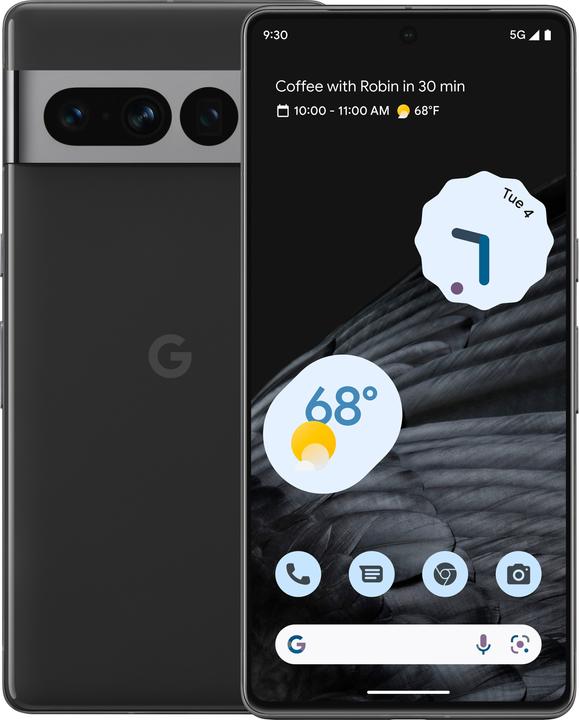 Google Pixel 7 Pro (128 GB, Obsidian, 6.70", SIM + eSIM, 50 Mpx, 5G)