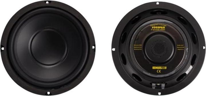 Image du produit Velleman SUBWOOFER NOIR POUR HAUT-PARLEUR, 8" / 350W (1 pièce)