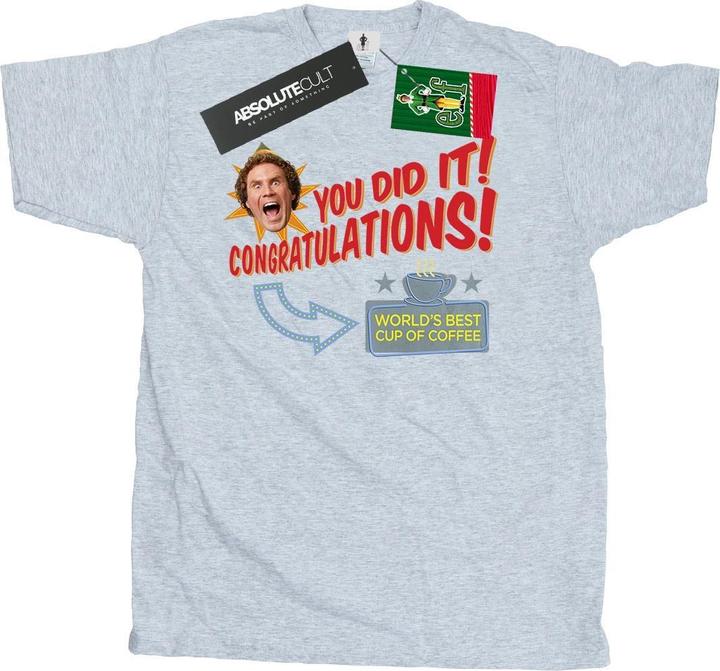 Elf World's Best Coffee TShirt (3XL)