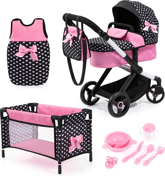 Produktbild Bayer Dolls pram Xeo mega set (17060AB)