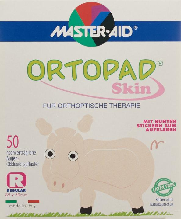 Image du produit Master Aid Pansements oculaires Regular Skin 50 pièces (50 x)
