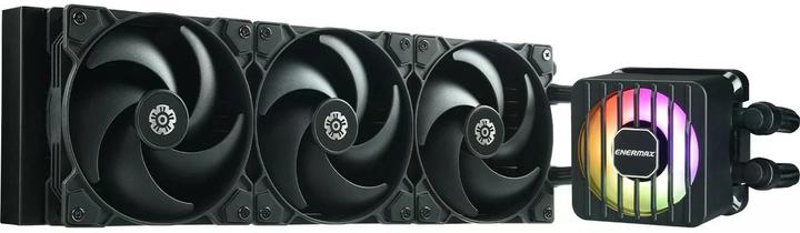 Produktbild Enermax LIQMAXFLO SR 360mm CPU AIO Flüssigkeitskühler - Xtreme Doppelkammer PWM Pumpe