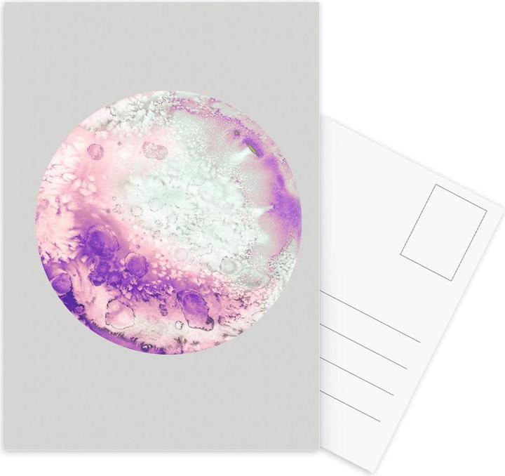 Produktbild Juniqe Ganymede grey - Planeten (10 Stk.)