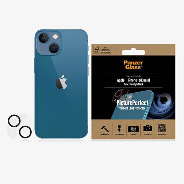 Actual product image PanzerGlass Camera Protector (1 Piece, Apple iPhone 13 mini, Apple iPhone 13)
