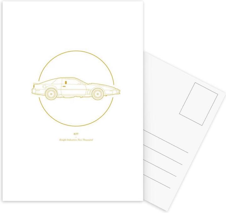 Immagine prodotto Juniqe KITT minimalista (3 pz.)