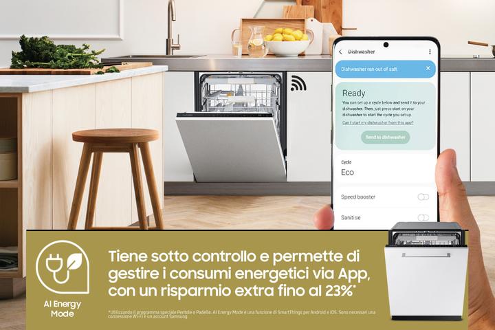 Actual product image Samsung DW60CG880B00 Concealed Dishwasher