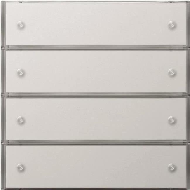 Produktbild Gira Tastsensor 3 Komfort 4-fach 2034112 KNX Flächenschalter reinweiss