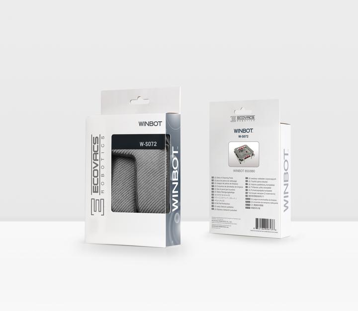 Produktbild Ecovacs Mikrofaserpads zu Winbot W850