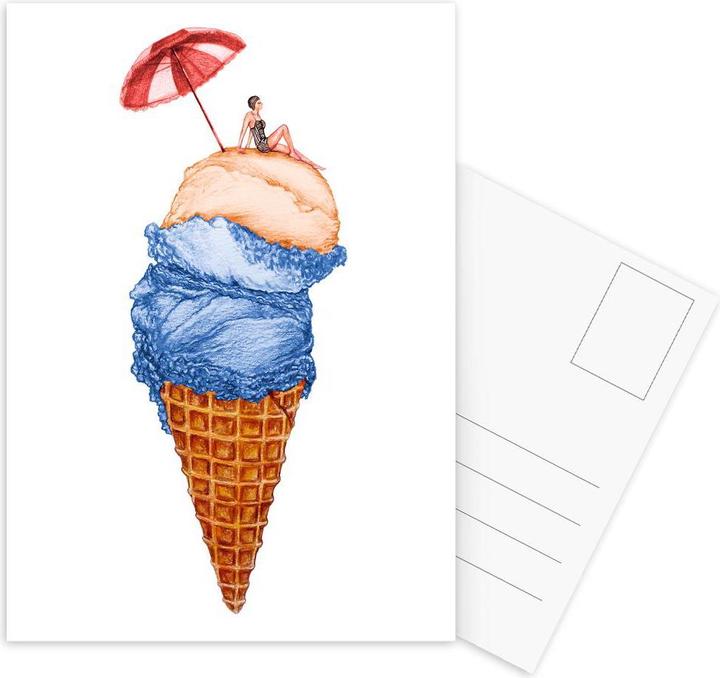 Produktbild Juniqe Summer Vacation - Eiscreme (3 Stk.)