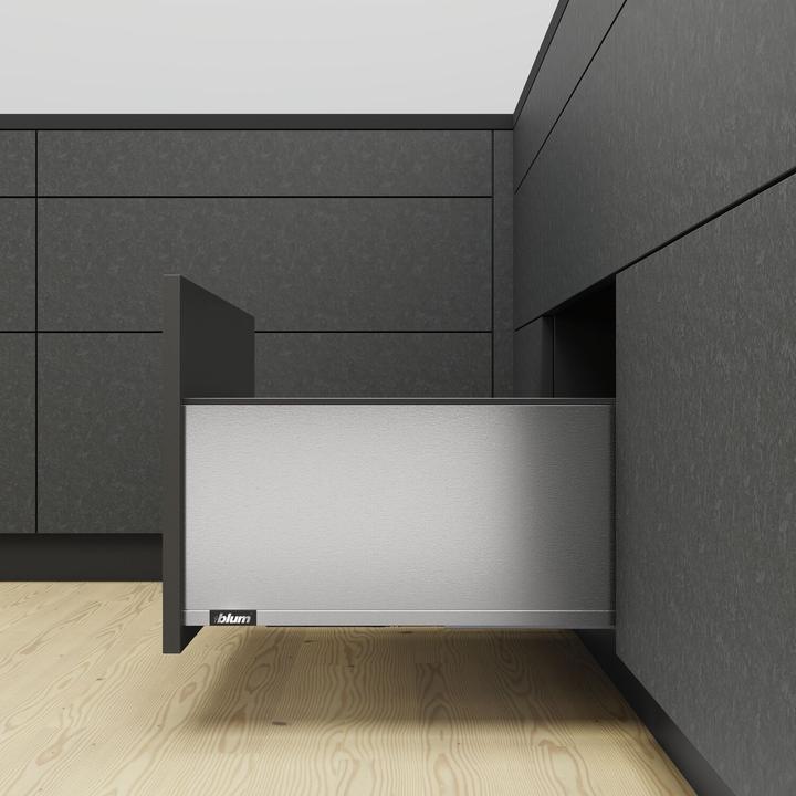 Blum LEGRABOX special edition Decorative element height F, NL 650 mm, INOX