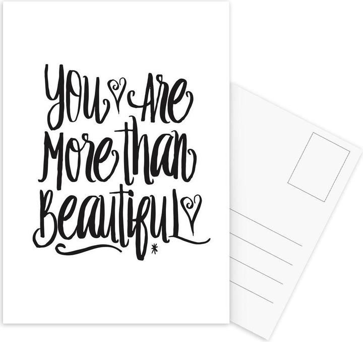 Immagine prodotto Juniqe Sei più che bella - Citazioni e slogan (15 pz.)