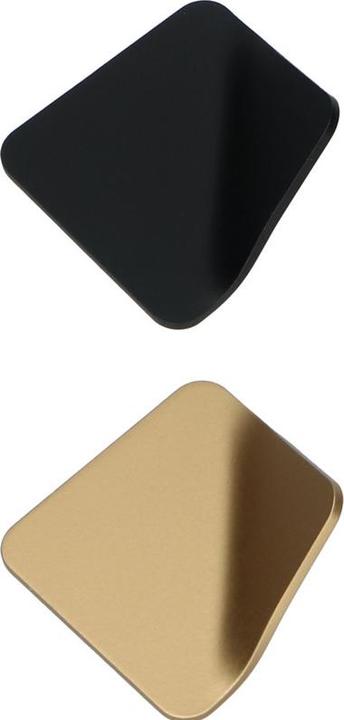 Actual product image Confalonieri Möbelgriff 50/50mm zum Kleben gold matt