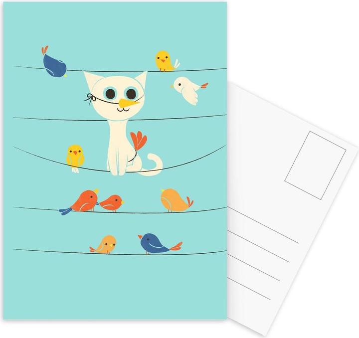 Image du produit Juniqe Bird Watching - Chats (15 pcs)