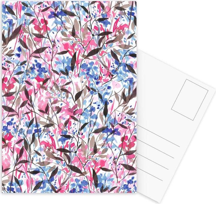 Image du produit Juniqe Wandering Wildflowers Pink - Fleurs (3 pcs)