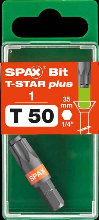 Actual product image Spax Screwdriver bits ® (T-STAR plus)