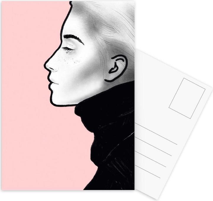 Immagine prodotto Juniqe G I R L S 04 - Illustrazione di moda (5 pz.)