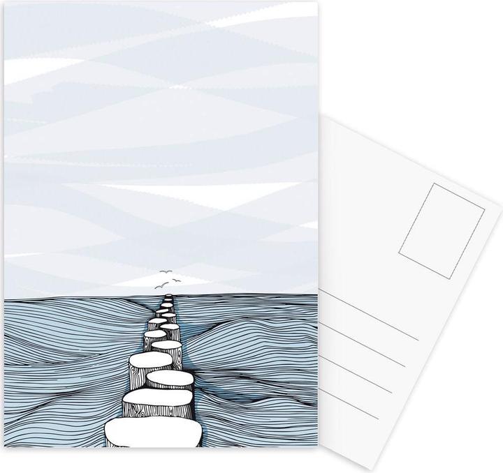 Immagine prodotto Juniqe Something Calm - Oceani, mari e laghi (3 pz.)