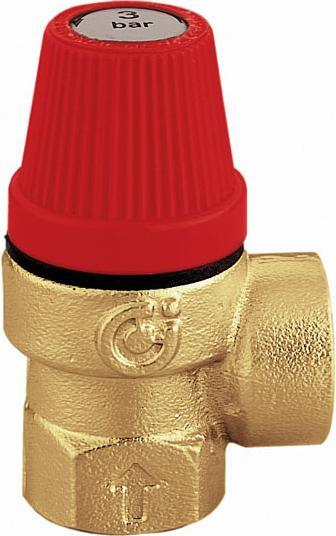 Actual product image Caleffi 1/2 safety valve "6 bar (311460)