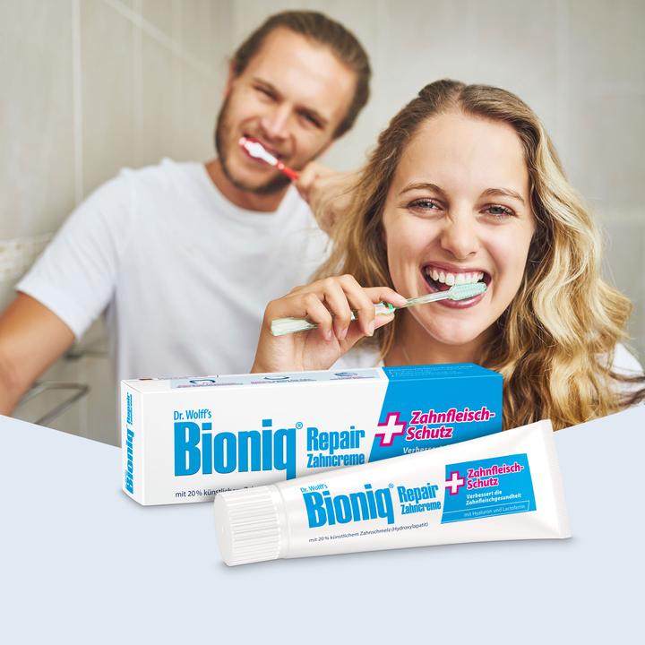 Actual product image Bioniq Repair Toothpaste Duo (75 ml)