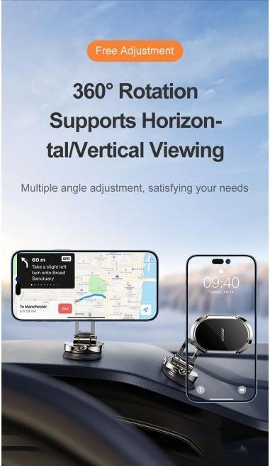 Produktbild Joyroom Magnetic Car Mount Holder Foldable