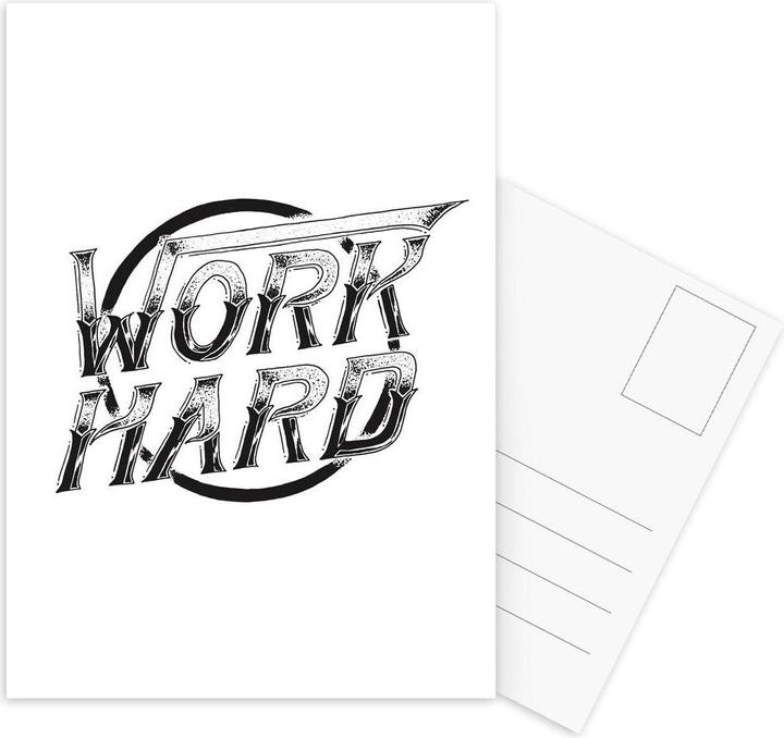 Immagine prodotto Juniqe Lavorare duro - Citazioni e slogan (3 pz.)