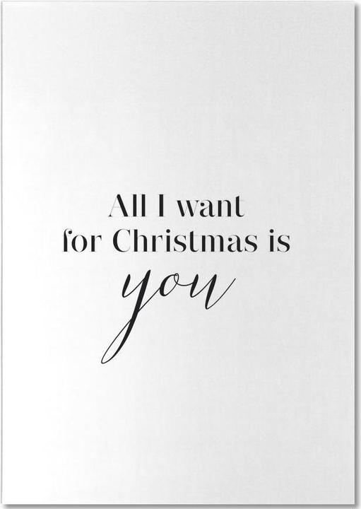 Immagine prodotto Juniqe Tutto quello che voglio - Natale (A5, Righe)