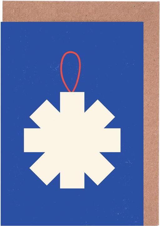 Actual product image Juniqe Simple Snowflake - Christmas (3 pcs.)