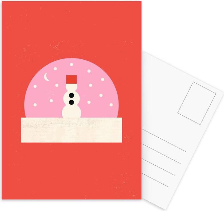 Produktbild Juniqe Snowman Snowglobe - Weihnachten (3 Stk.)