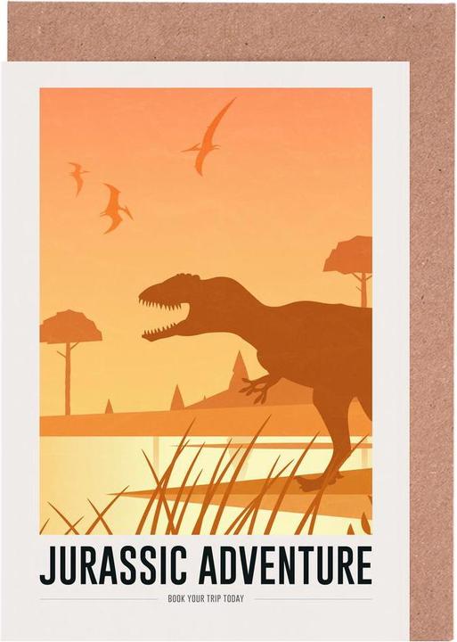 Actual product image Juniqe Jurassic Adventure III - Dinosaurs (3 pcs.)