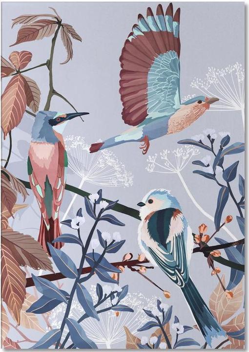 Produktbild Juniqe Birds Of Winter - Vögel (A5, Liniert)
