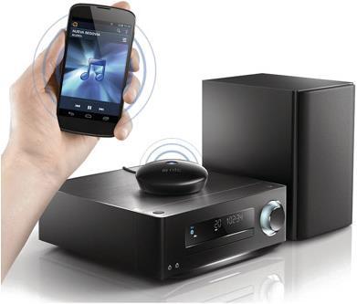 Image du produit Philips AEA2500, Adaptateur hi-fi Bluetooth, NFC, aptX, AAC (Récepteur)