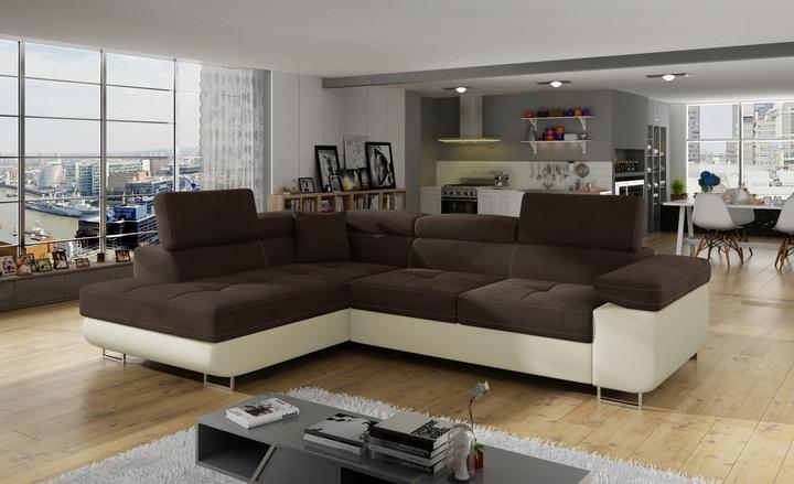 Actual product image ELTAP Anton (Corner sofa, 4-seater, Sofa bed)