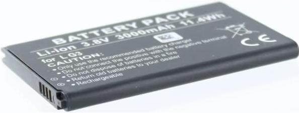 Actual product image AGI 31600 - Battery - LG - G3 - Black - Lithium-Ion (Li-Ion) - 3000 mAh